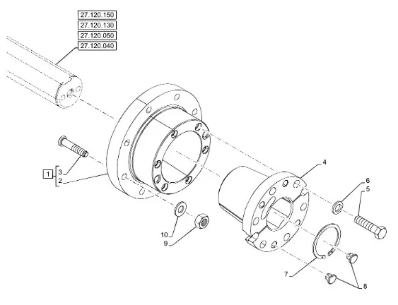 47728581 - ступица колесная