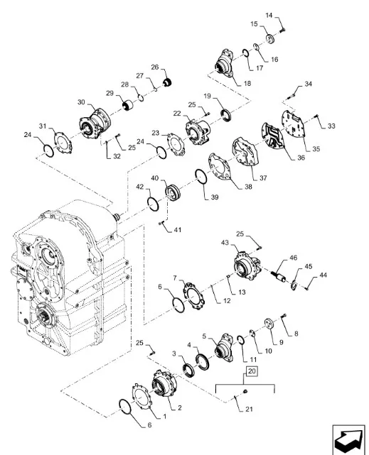 427568A1 - Шайба толщинная 0,7мм фланца вала 4/5го КПП TJT9./St.